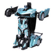 Funny Box 1:12 R/C Autobots Transforming Car Lambo Light Blue