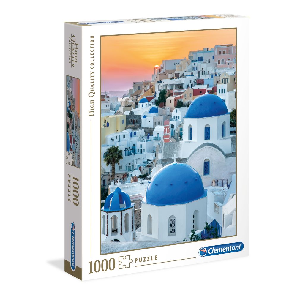 Clementoni Puzzle Santorini 1000 Pcs  Image#1