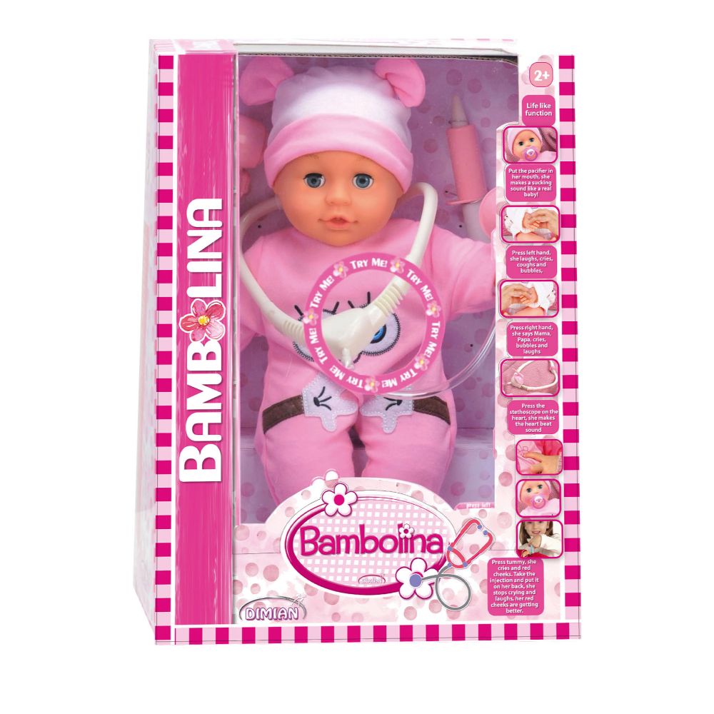 Bambolina Doctor Set With Accessories
