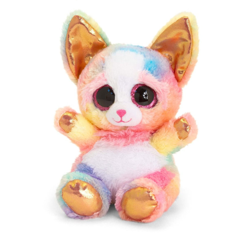 Keel Toys 15CM Animotsu Rainbow Rose Gold Chihuahua  Image#1