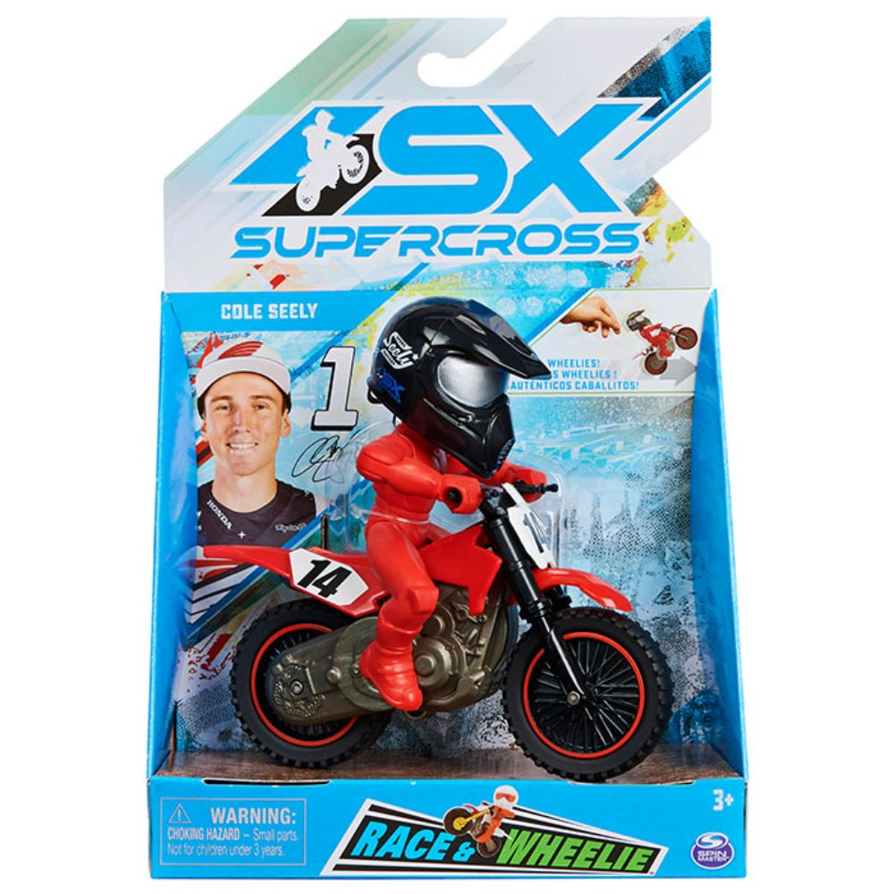 Super Cross Race & Wheel  Feature Motorcycle Assorted