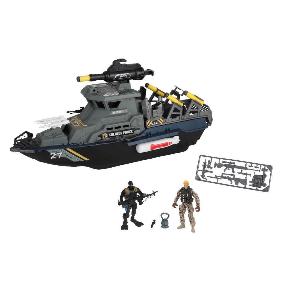 Chapmei Soldier Force Naval Combat Battleship PS