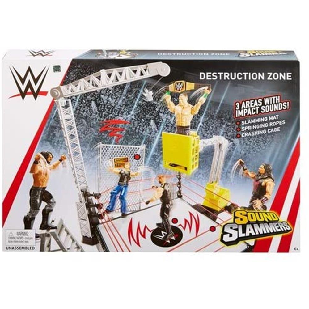 WWE Sound Slammers Destruction Zone Playset Toys4me