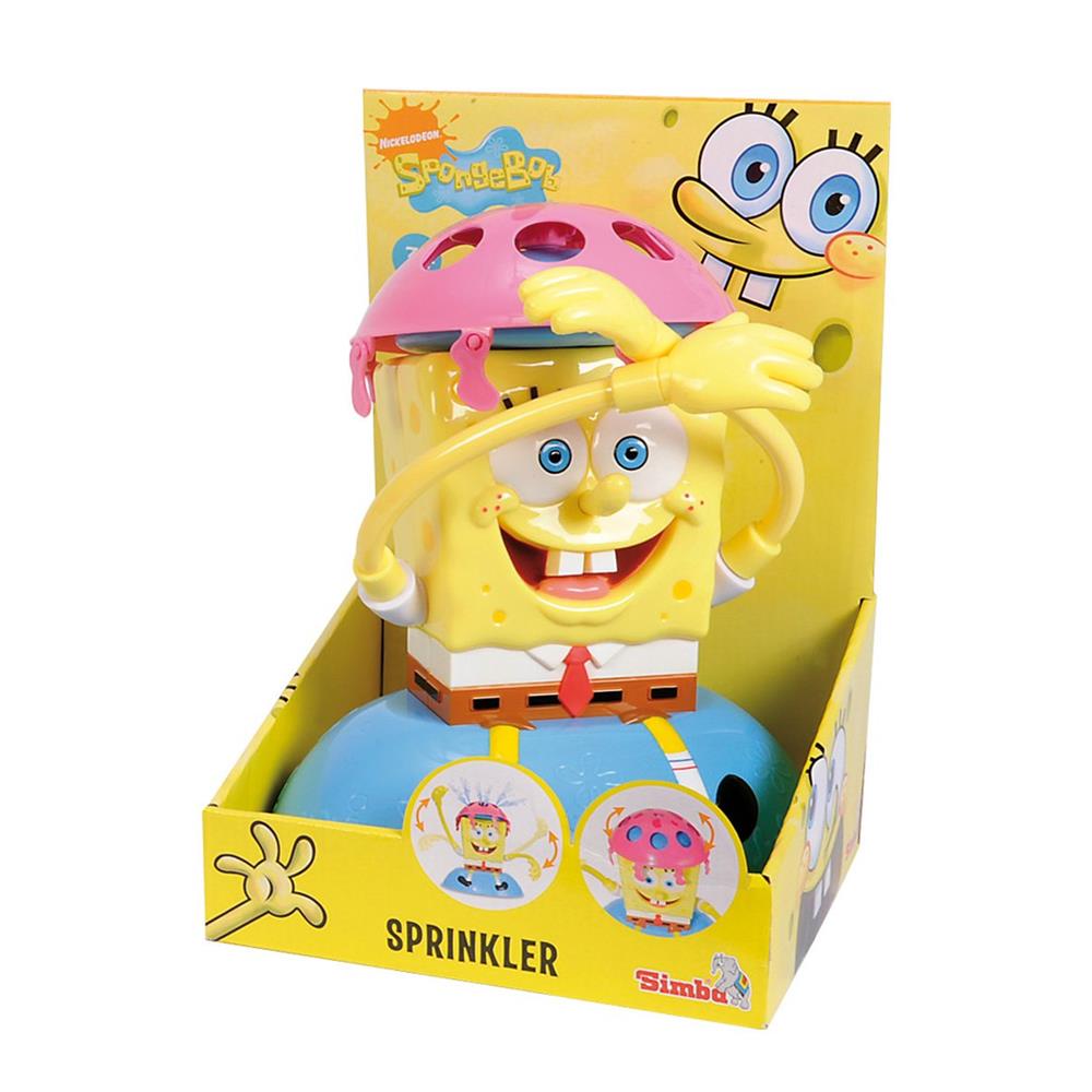 Simba Toys Plastic Spongebob 24 cm Spongebob Water Sprinkler (Yellow