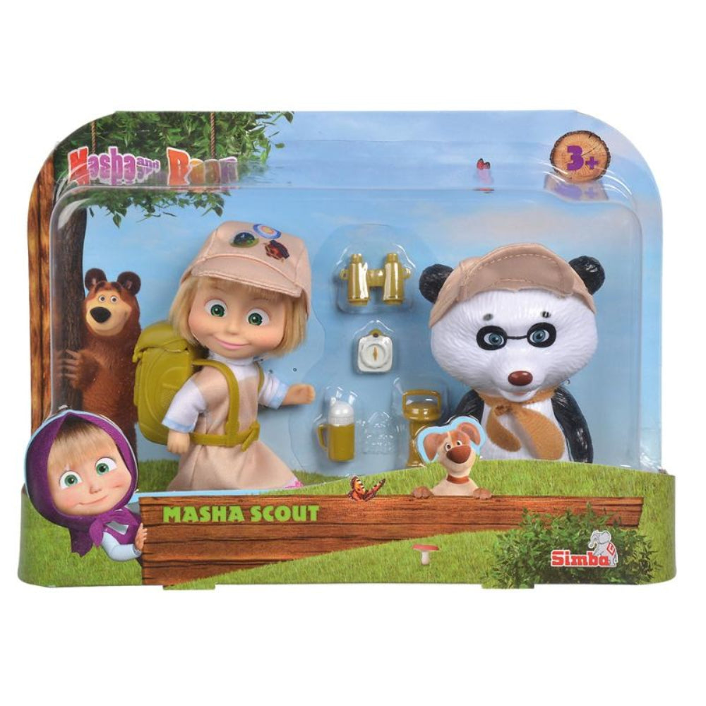Simba - Masha & The Bear Masha Scout 12cm  Image#2