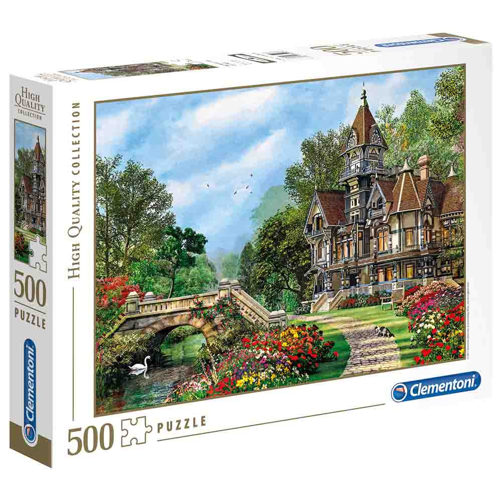 Clementoni Puzzle Old Waterway Cottage 500 PCs  Image#1