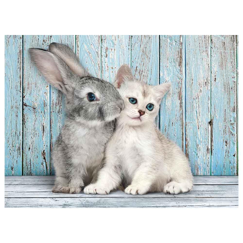 Clementoni Puzzle Best Friends Cat & Bunny 500 Pcs  Image#2
