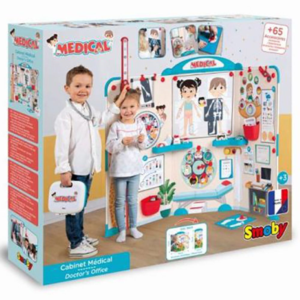 Smoby - Doctor's Office With 65 Accessories