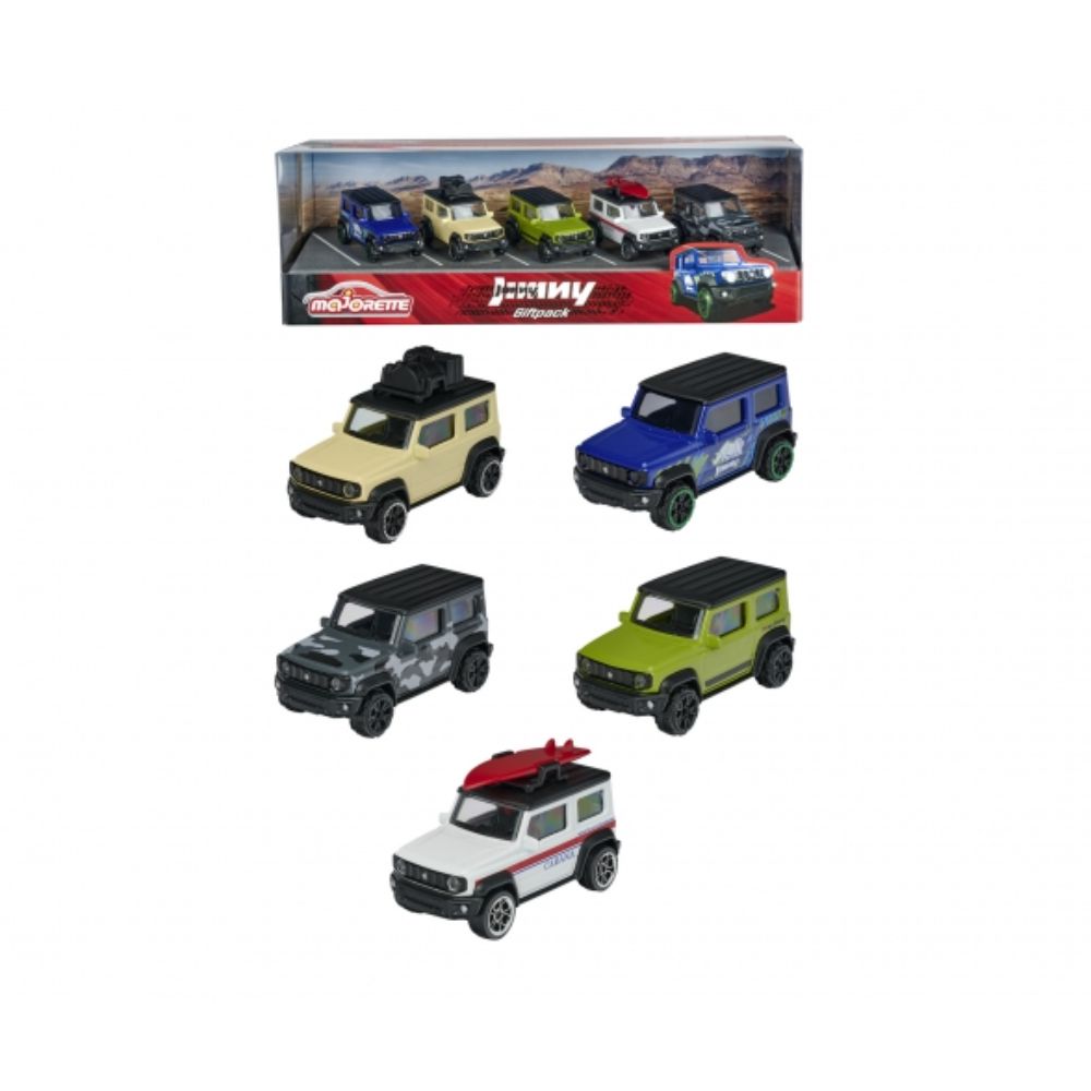 Majorette Suzuki Jimny 5 Pieces Giftpack