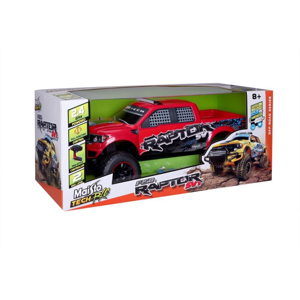Maisto  1:16 2014 Ford SVT Raptor 2.4 GHZ Inc Lion Rechargeable Batteries