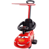 Disney - Lighting McQueen Push On Car With Canopy - Red