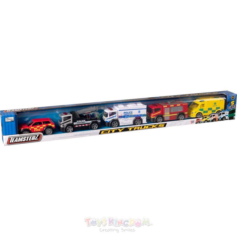 Teamsterz  Emergency Trucks 5 PK  Image#1