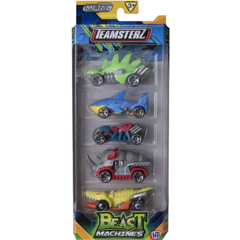 Teamsterz - Beast Machines Die-Cast Cars 5 Pack