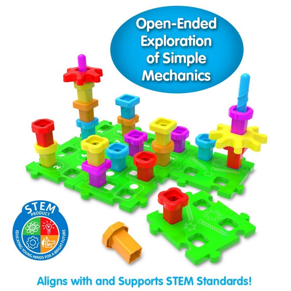 The Learning Journey Techno Kids Stack A Peg Super Set (New)  Image#3
