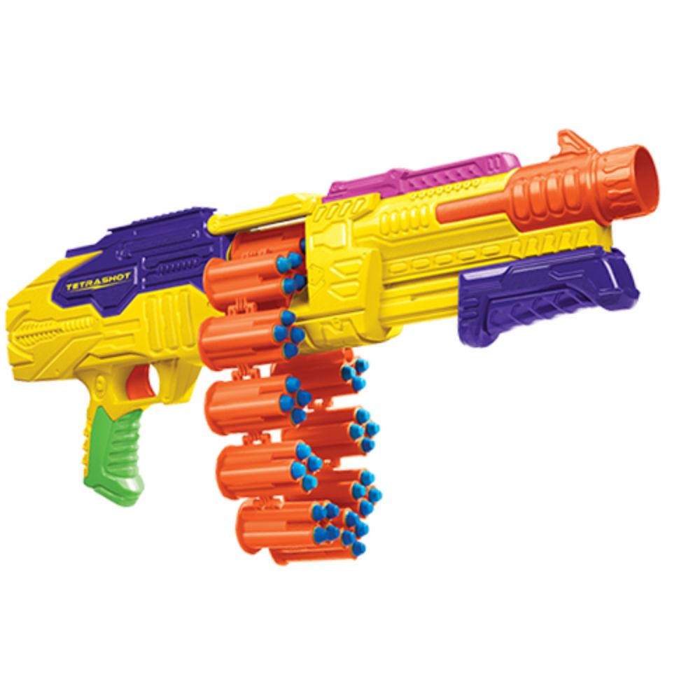Buzz Bee Air Warriors Tetrashot Blaster