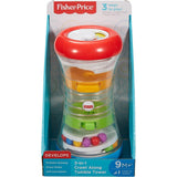 Fisher-Price 3-in-1 Crawl Along Tumble Tower Toy  Image#1