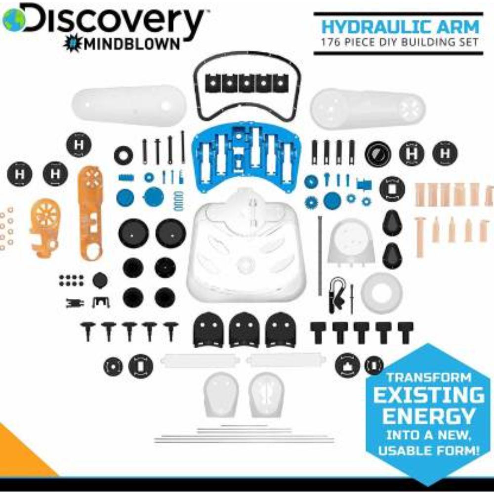 Discovery Mindblow Toy DIY Robotic Arm with Hydraulic
