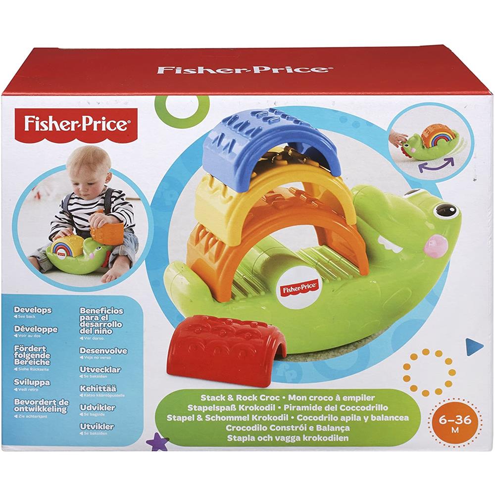 Fisher Price - Stack and Rock Croc Toy  Image#1