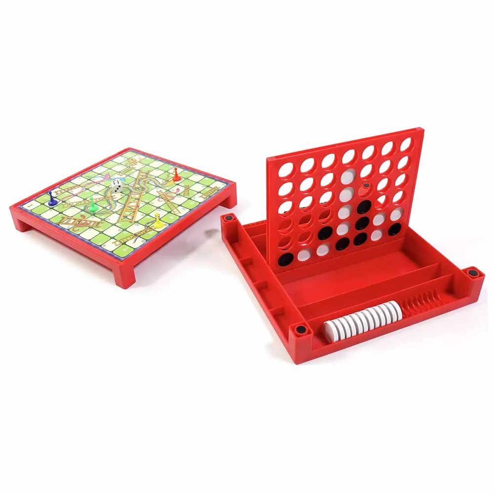 MA - 4-In-A-Row & Snakes And Ladders Combo  Image#1