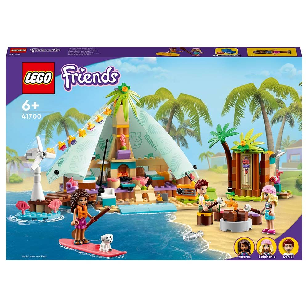 Lego Beach Glamping