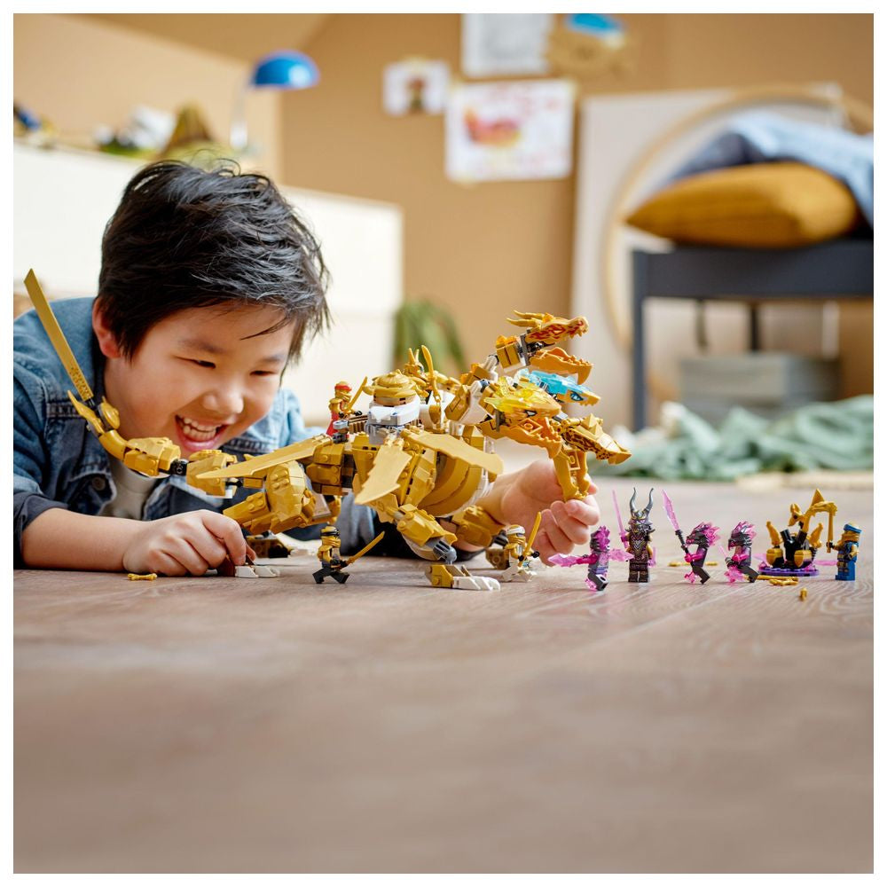 Lego Lloyd Golden Ultra Dragon