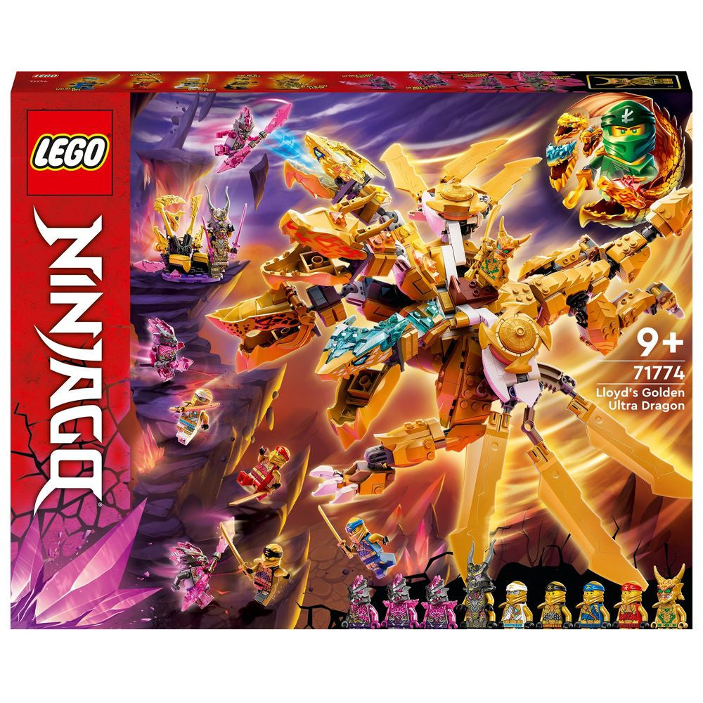 Lego Lloyd Golden Ultra Dragon
