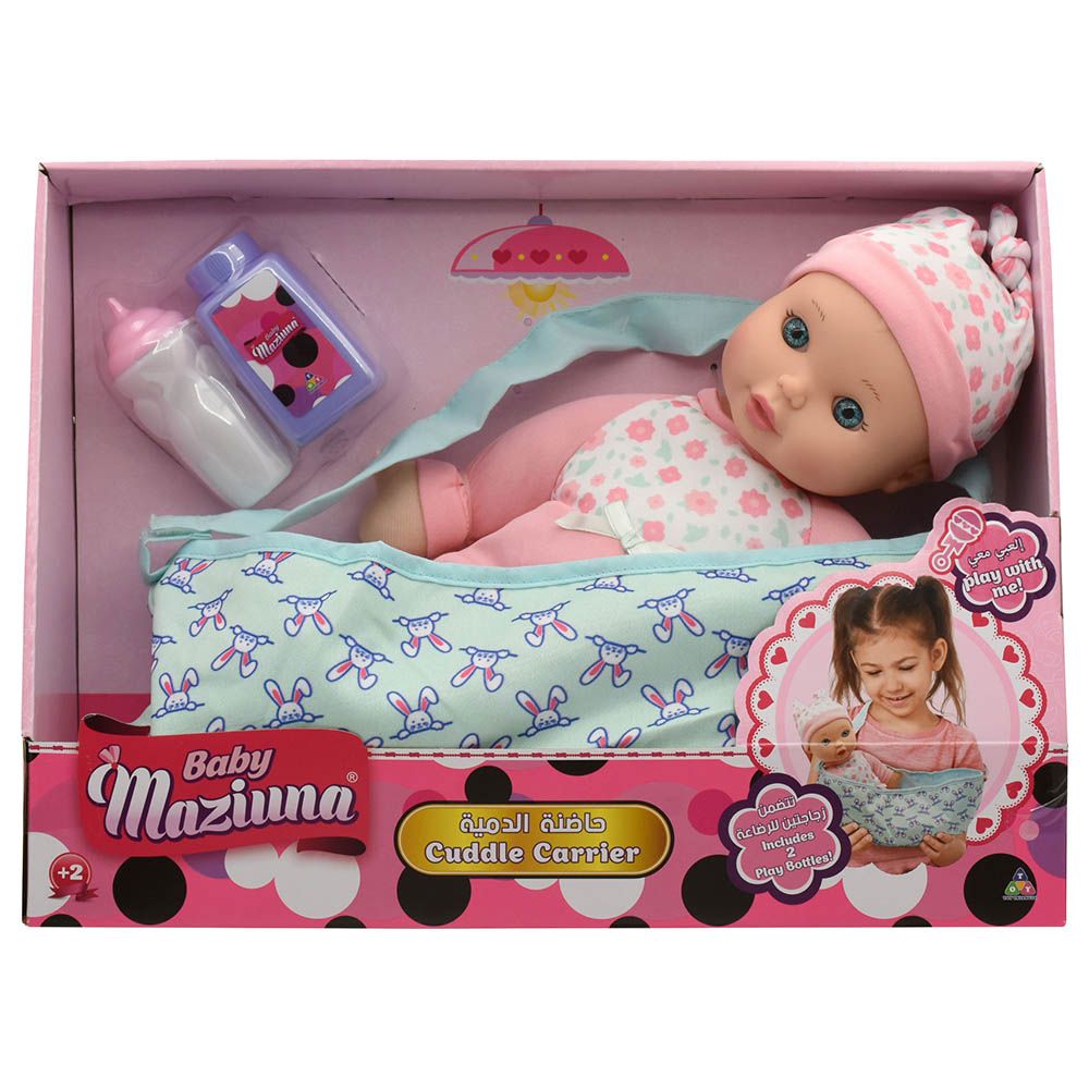 Baby Maziuna - Cuddle Carrier Doll Playset