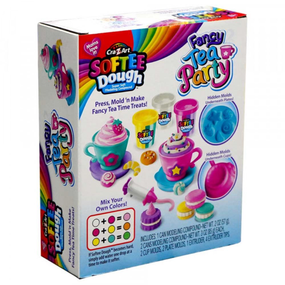 CraZArt Softee Dough Fancy Tea Party Toys4me