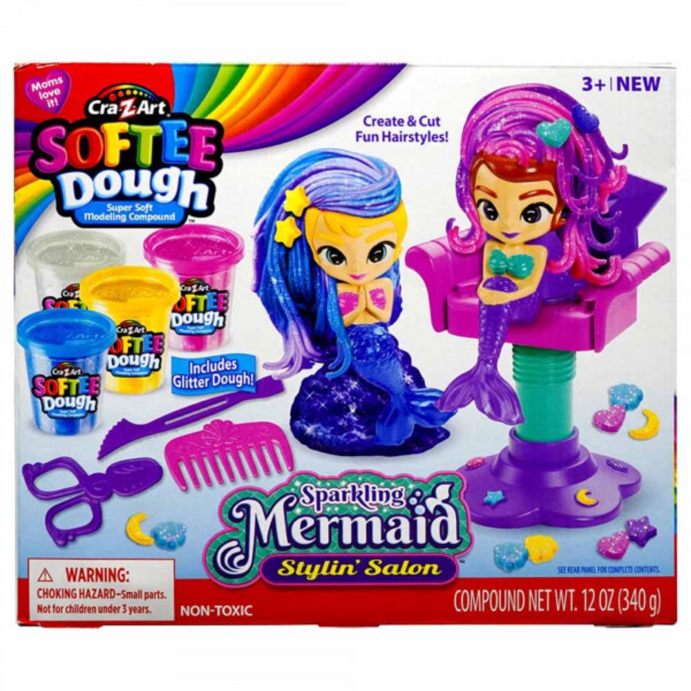 Cra-Z-Art - Softee Dough Sparkling Mermaid Style