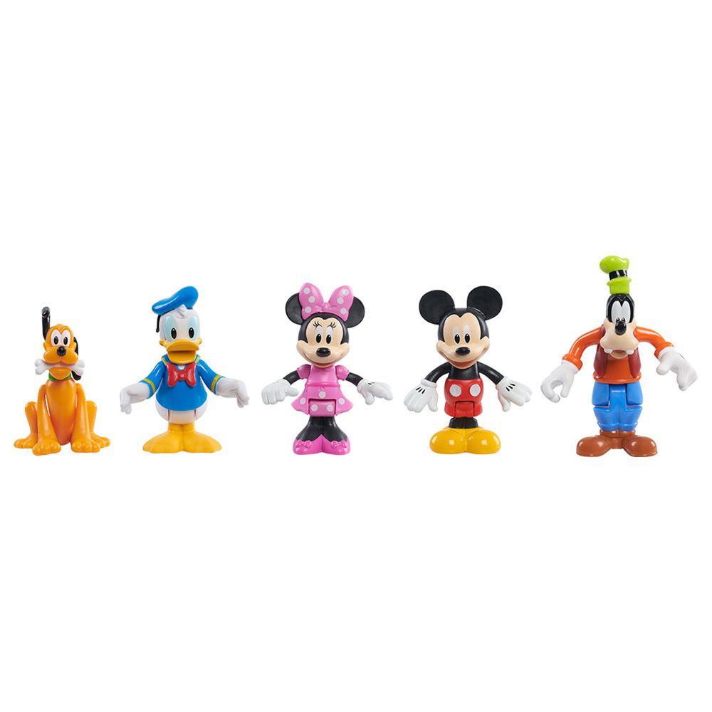Disney Jr. Mickey Collectible Friends Set Bundle with Figurines, Mickey  Mouse Stickers and More | Mickey Mouse Playset