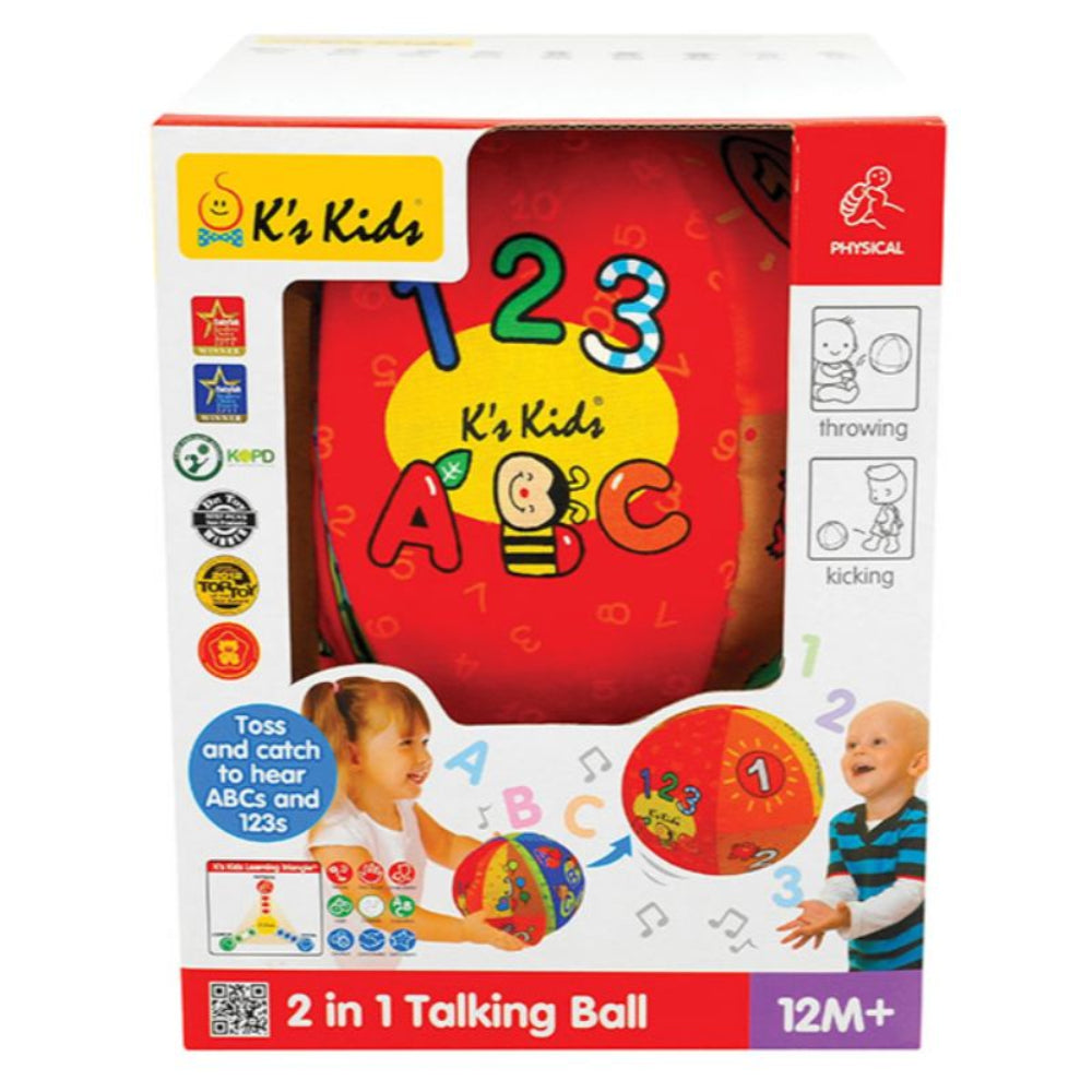 K's Kids - 2-in-1 Talking Ball  Image#2