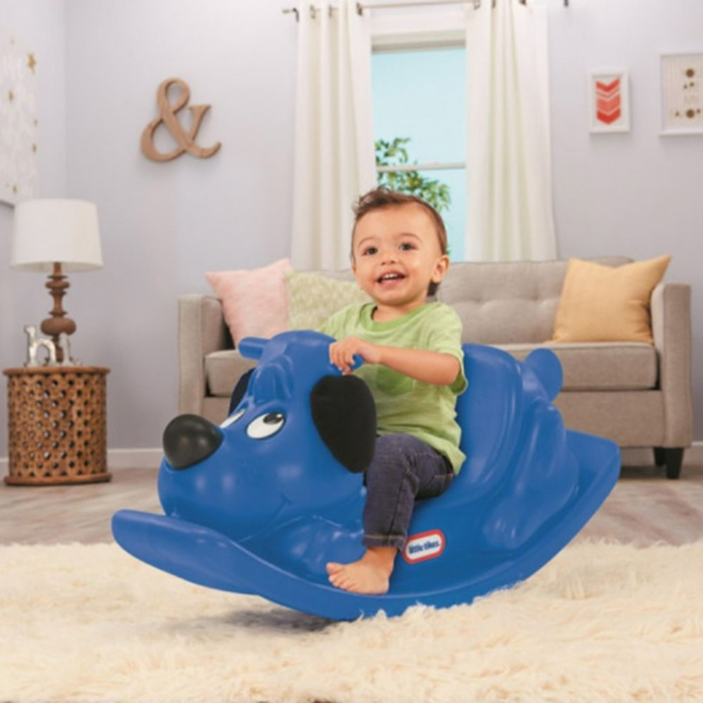 Little Tikes - Rocking Puppy Ride On - Blue – Toys4me