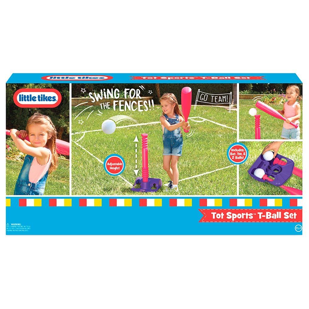 Little Tikes - TotSports T-Ball Set - Pink