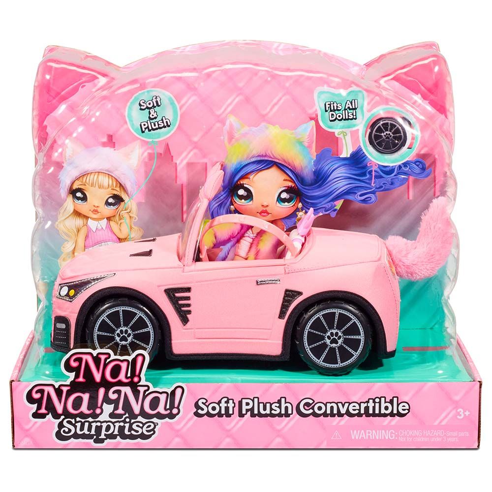 Na Na Na Surprise - Convertible Car Playset - Pink