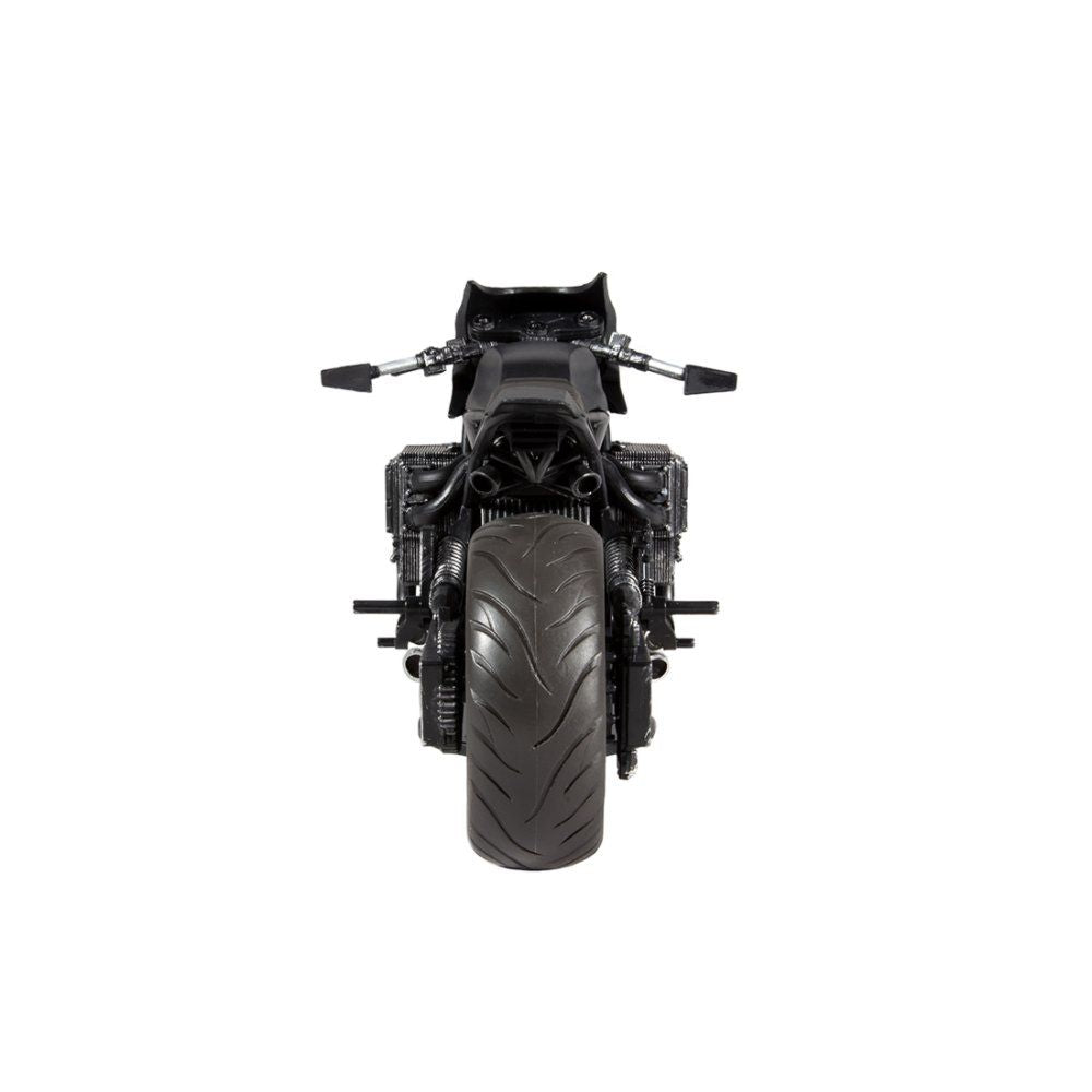 Batcycle Di The Batman – Veicolo Collezionabile McFarlane Toys DC Multiverse | Modello Dettagliato Con Ruote E Manubrio Girevoli, Multicolore, Con Biglietto Artistico