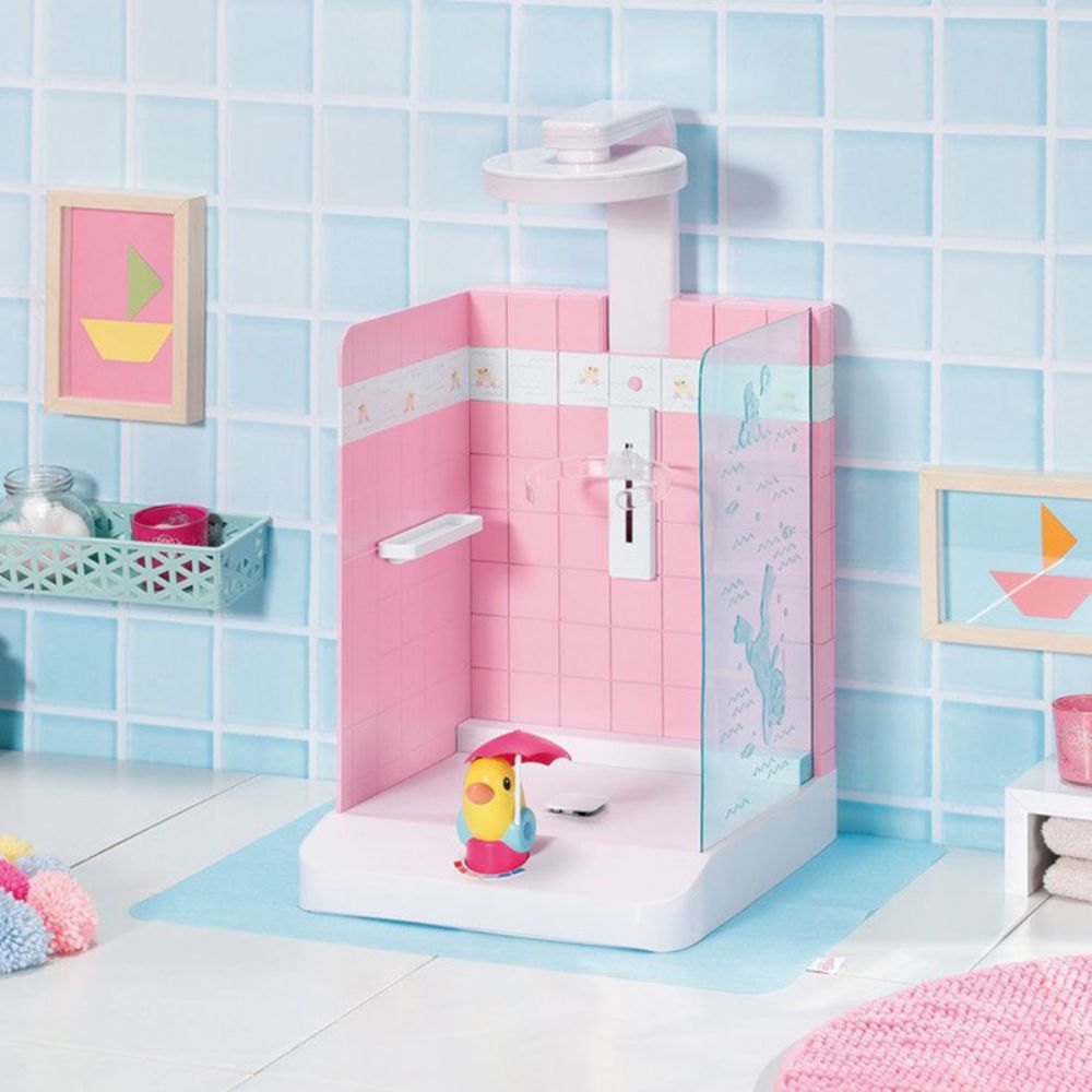 Baby Born Baby Doll Bath Walk-In Shower