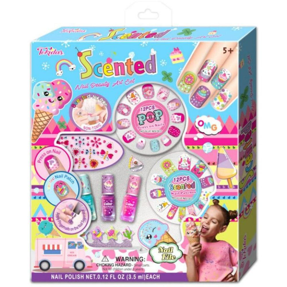 Tokidas Scented Nail Beauty Art Set