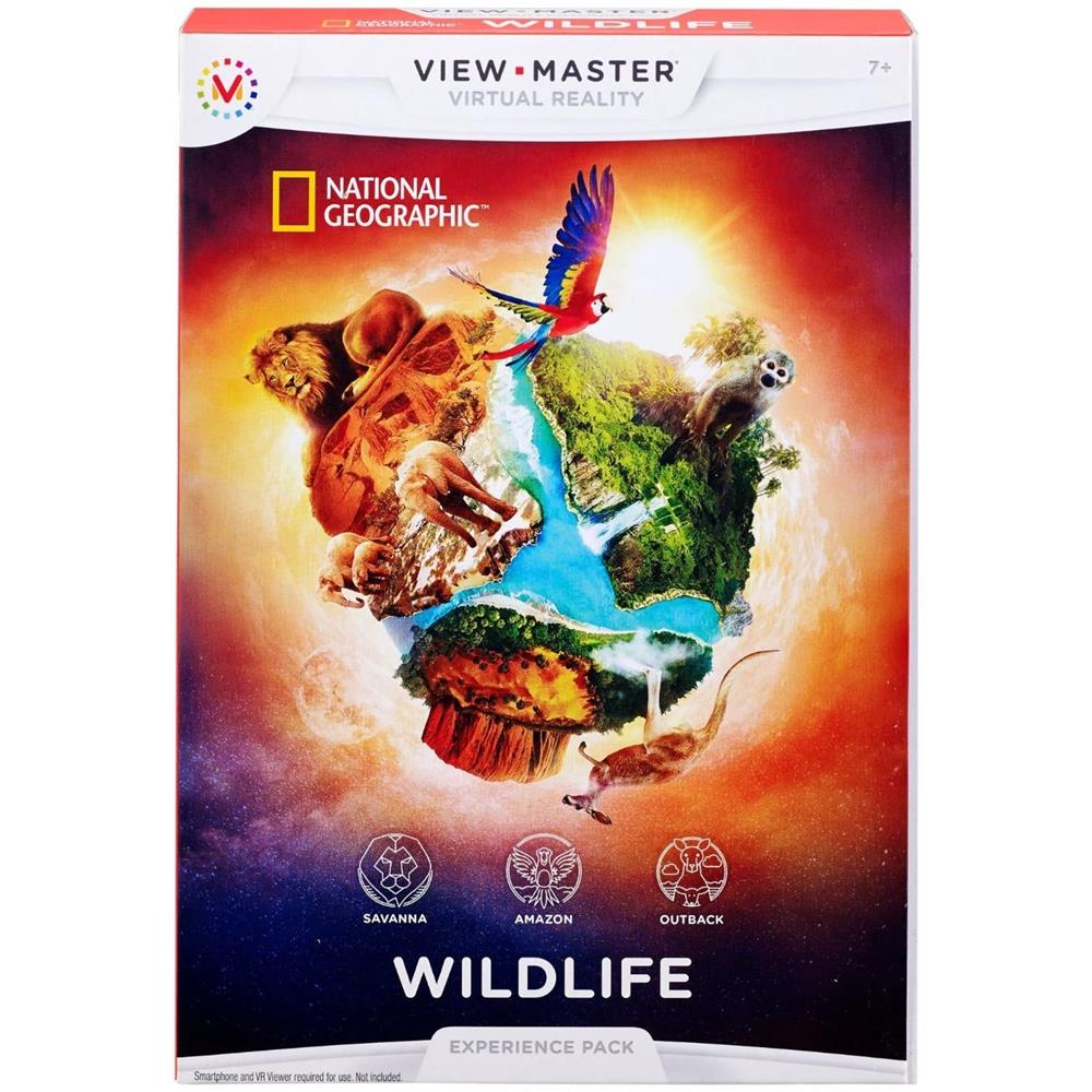 View-Master Experience Pack Destinations, National Geographic: Wildlife View-Master Experience Pack Destinations, National Geographic: Wildlife