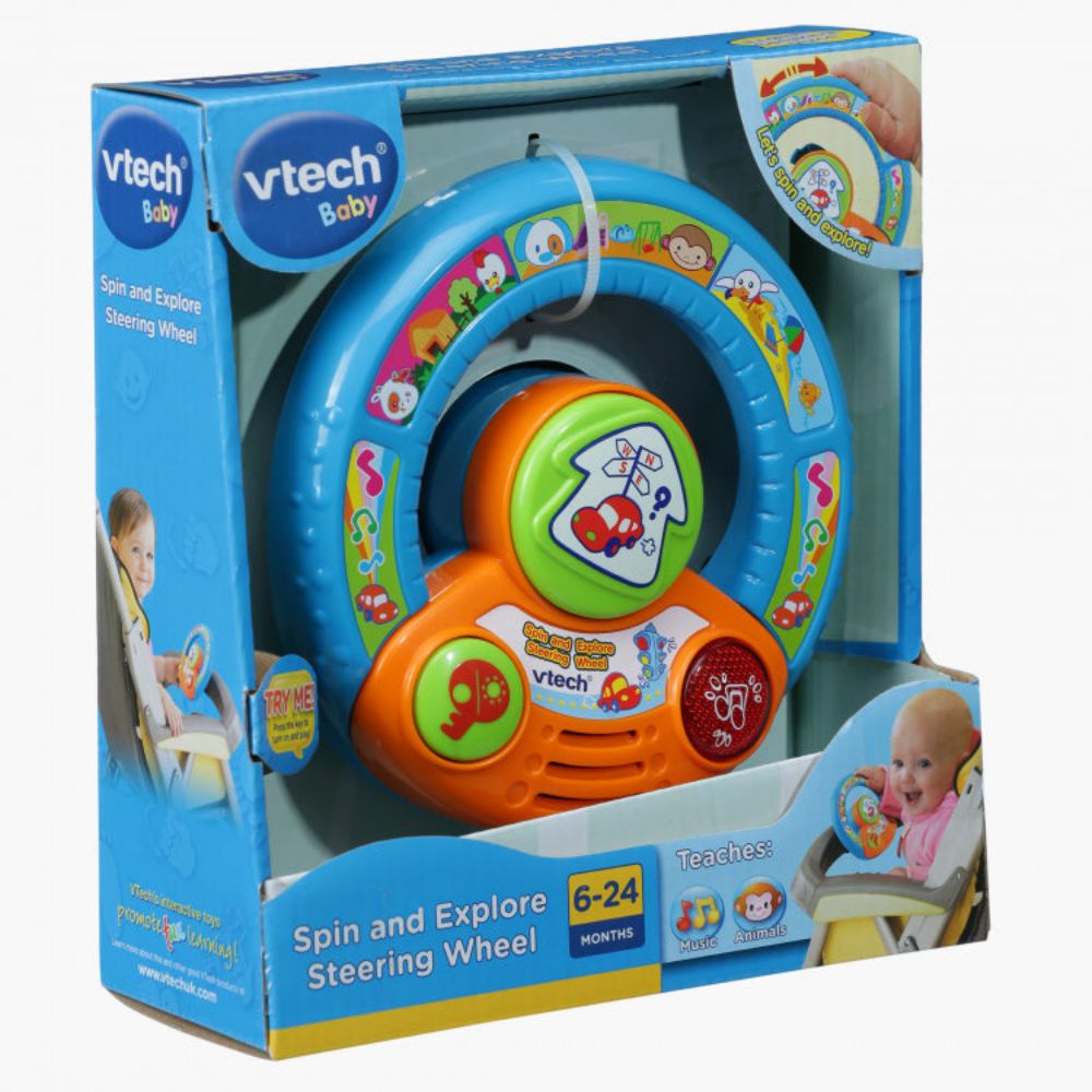 Vtech Spin And Explore Steering Wheel – Toys4me