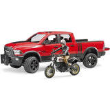 Bruder - Power Wagon with Scrambler Ducati Desert Sled  Image#3
