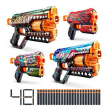 Zuru X-Shot Skins Mix Combo: 2 Griefer and 2 Flux