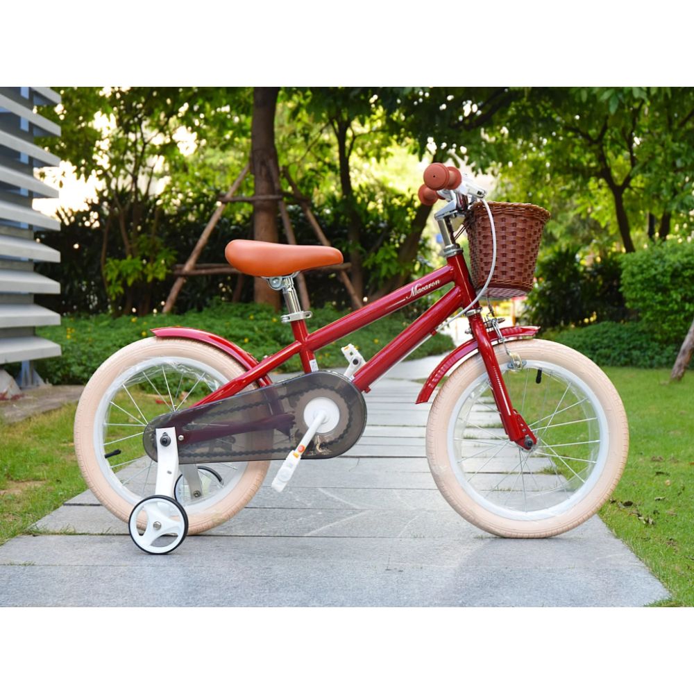 Royal Baby - Macaron Vintage 12" Kids Bike Red